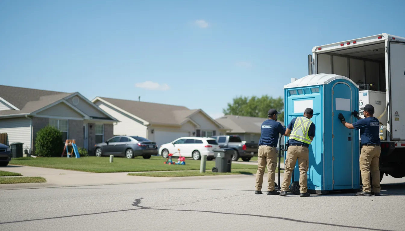 Standard Porta Potty Rentals in Reynoldsburg, OH near me